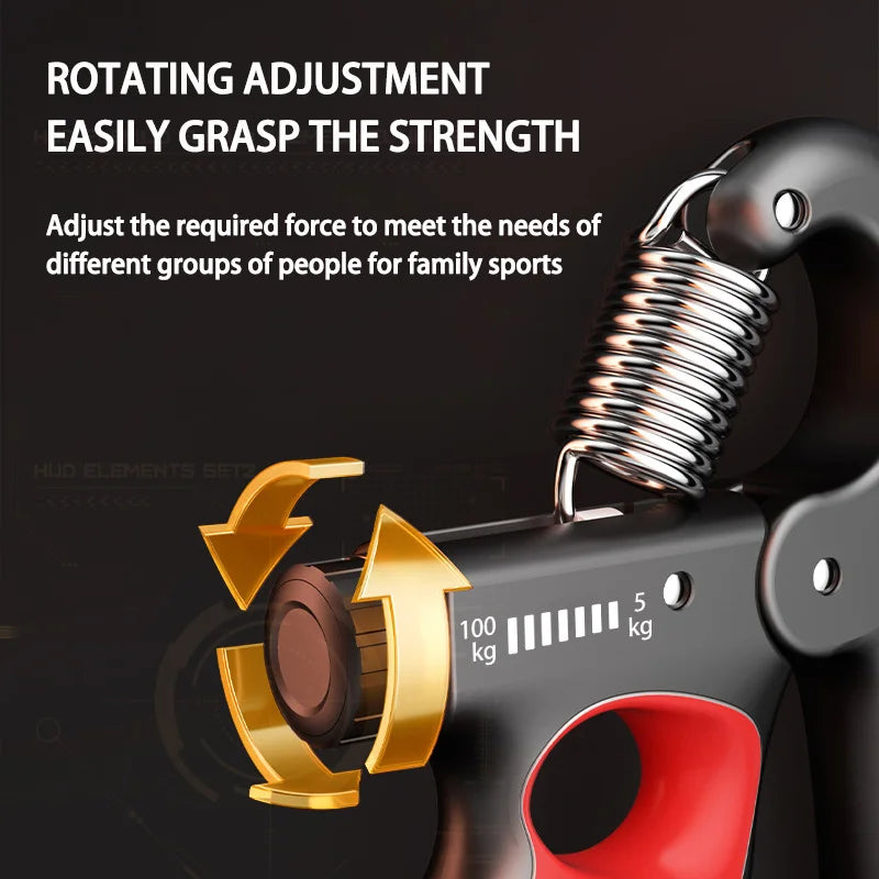 5-60kg/5-100kg Grip Strength Gym Hand Strengthener