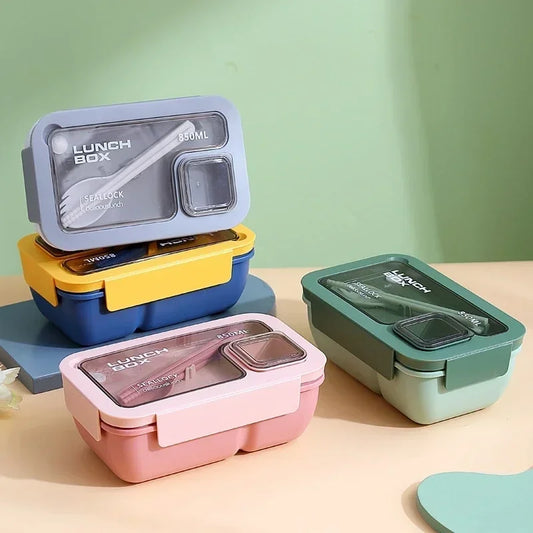 Boxes with Tableware for Kids School ,Office