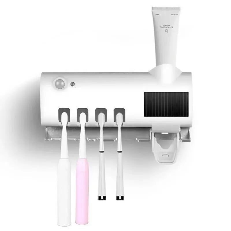 Toothbrush Holder Wall Mounted Solar UV Light