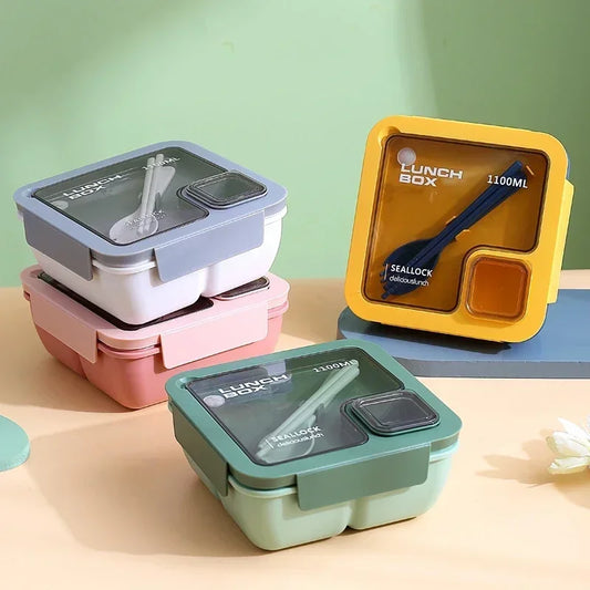 Boxes with Tableware for Kids School ,Office